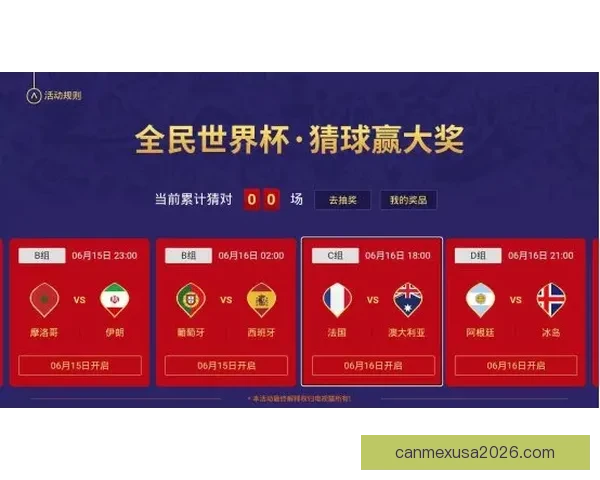 世界杯竞猜游戏网站助你预测赛事胜负轻松赢大奖，精彩活动等你来参与